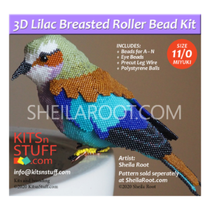 Lilac Breasted Roller <br>11/0 Bead Kit