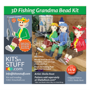 Fishing Grandma: Green Granny<br> 11/0 Bead Kit