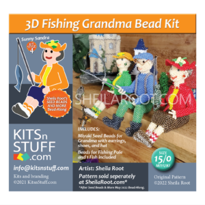 Fishing Grandma: Sunny Sandra<br> 15/0 Bead Kit