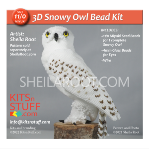 Snowy Owl 11/0 Bead Kit