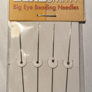 Beading Needles: Big Eye 2.125" 4-Pack