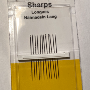 Beading Needles: Sharps #12 12-Pack