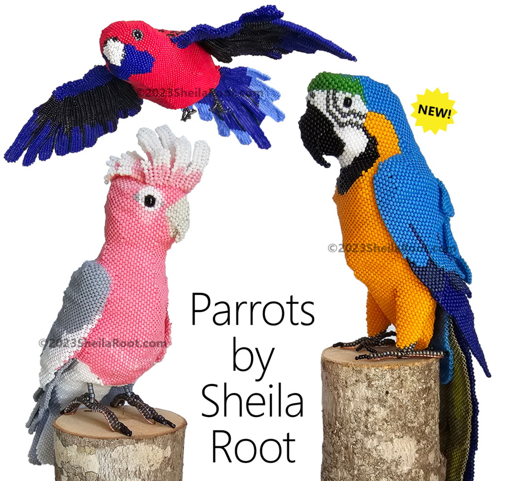 Parrots15/0 & 11/0Bead Kits – KitsnStuff.com