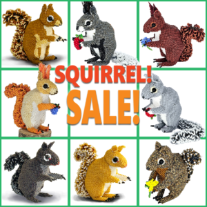 Squirrel Size 15/0<br>8 Color Options!