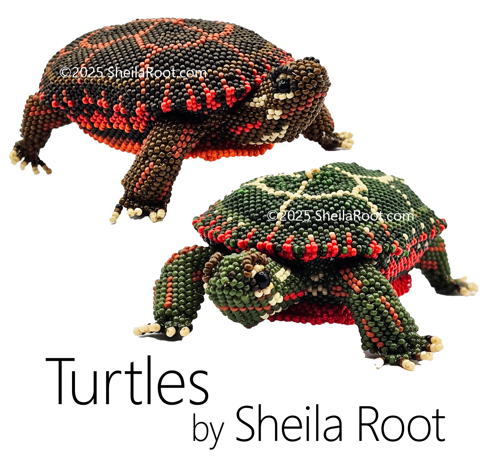 Turtles! <br>15/0 & 11/0 Bead Kits
