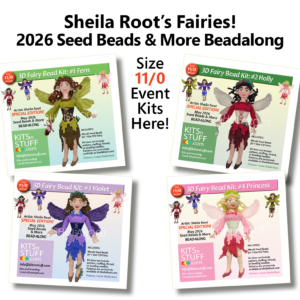 Fairy<BR><B>Size 11/0 x4 Colors<BR>Bead Kits</B>