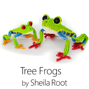 Tree Frog<BR><B>Size 15/0 & 11/0<BR>Bead Kits</B>